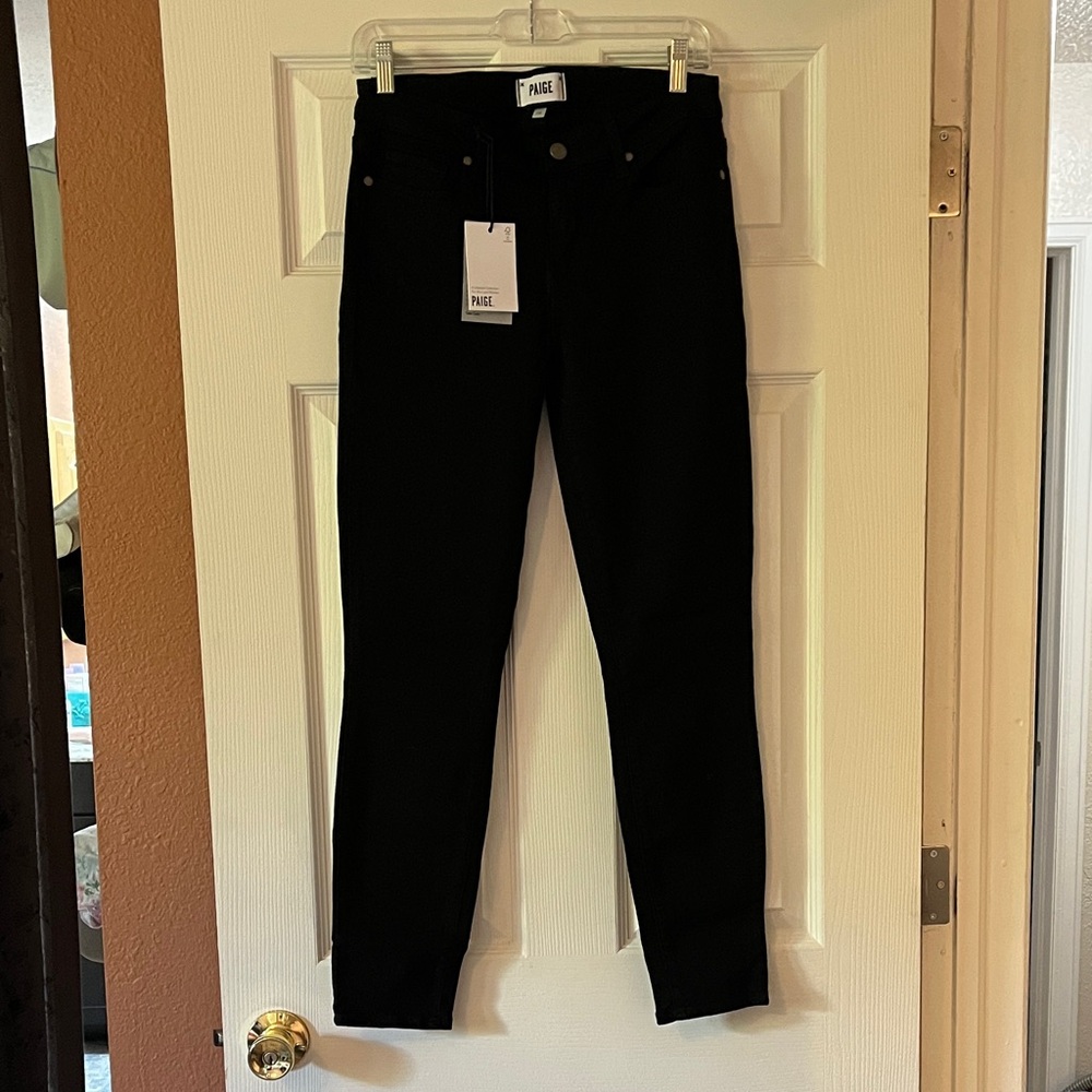 PAIGE Black Women's Skinny Jeans